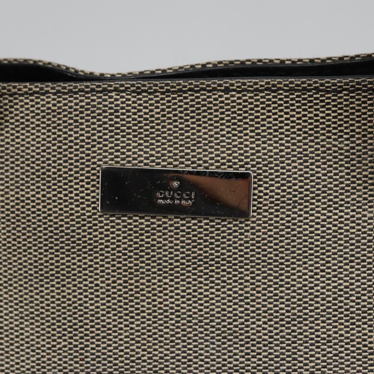 Gucci Beige Canvas Handbag