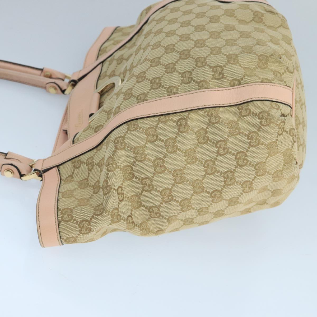 Gucci Gg Canvas Beige Canvas Tote Bag