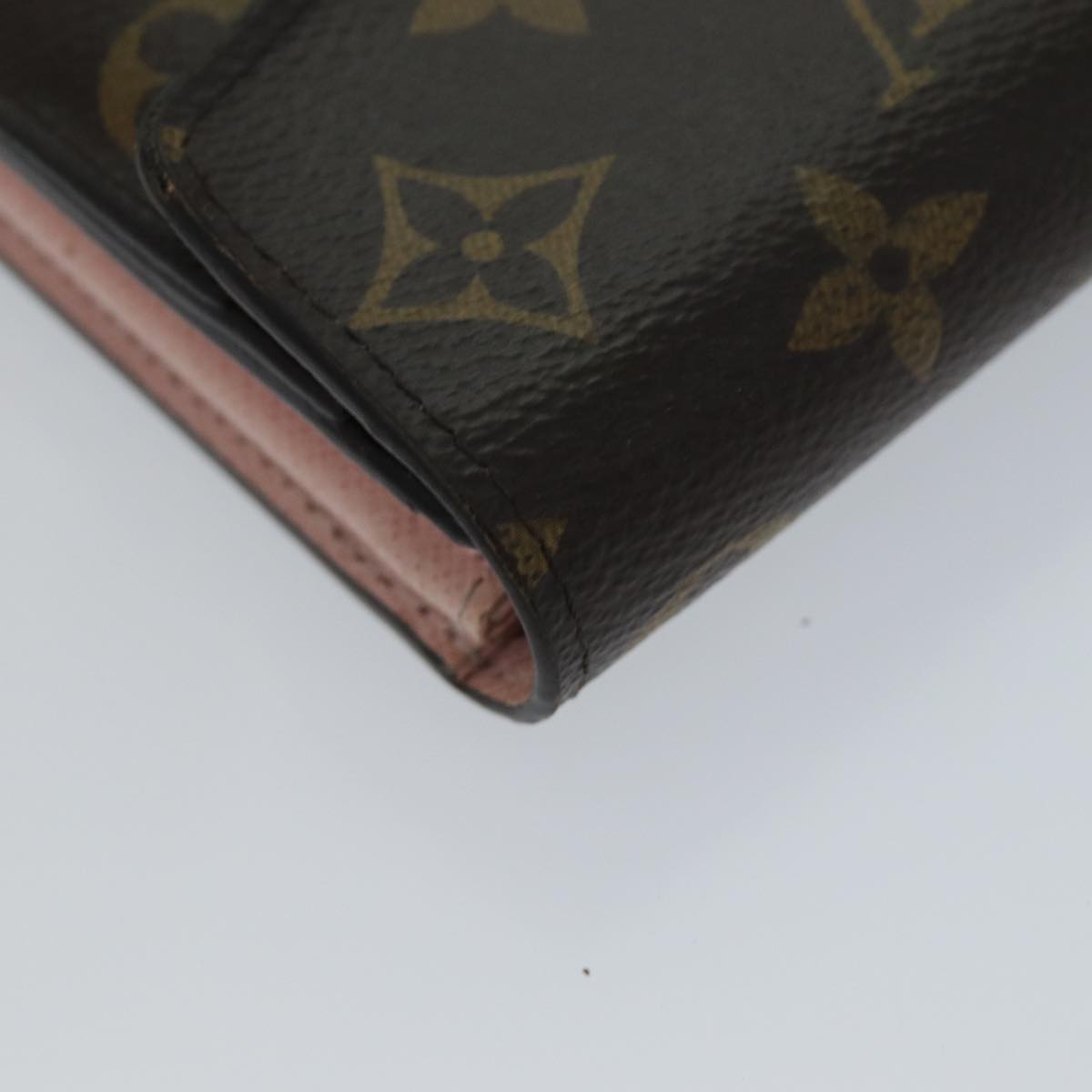 Louis Vuitton Portefeuille Sarah Brown Canvas Wallet