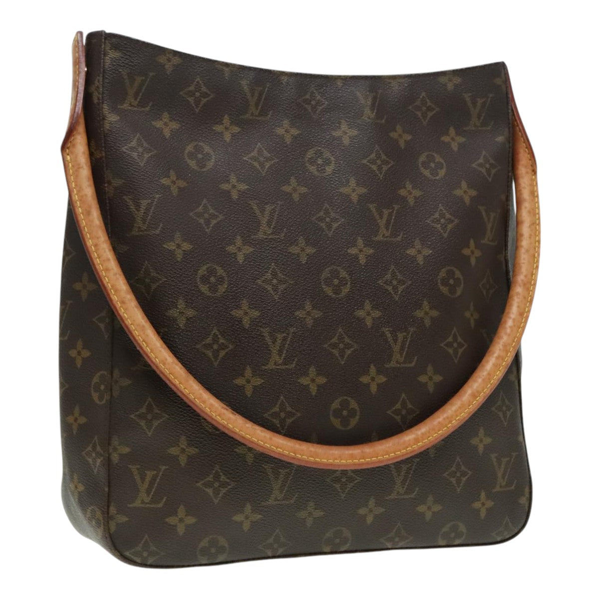 Louis Vuitton Looping Brown Canvas Shoulder Bag