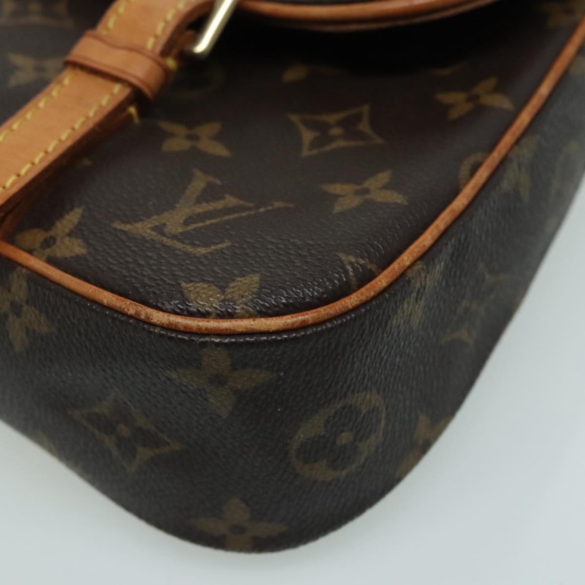 Louis Vuitton Marelle Brown Canvas Backpack Bag