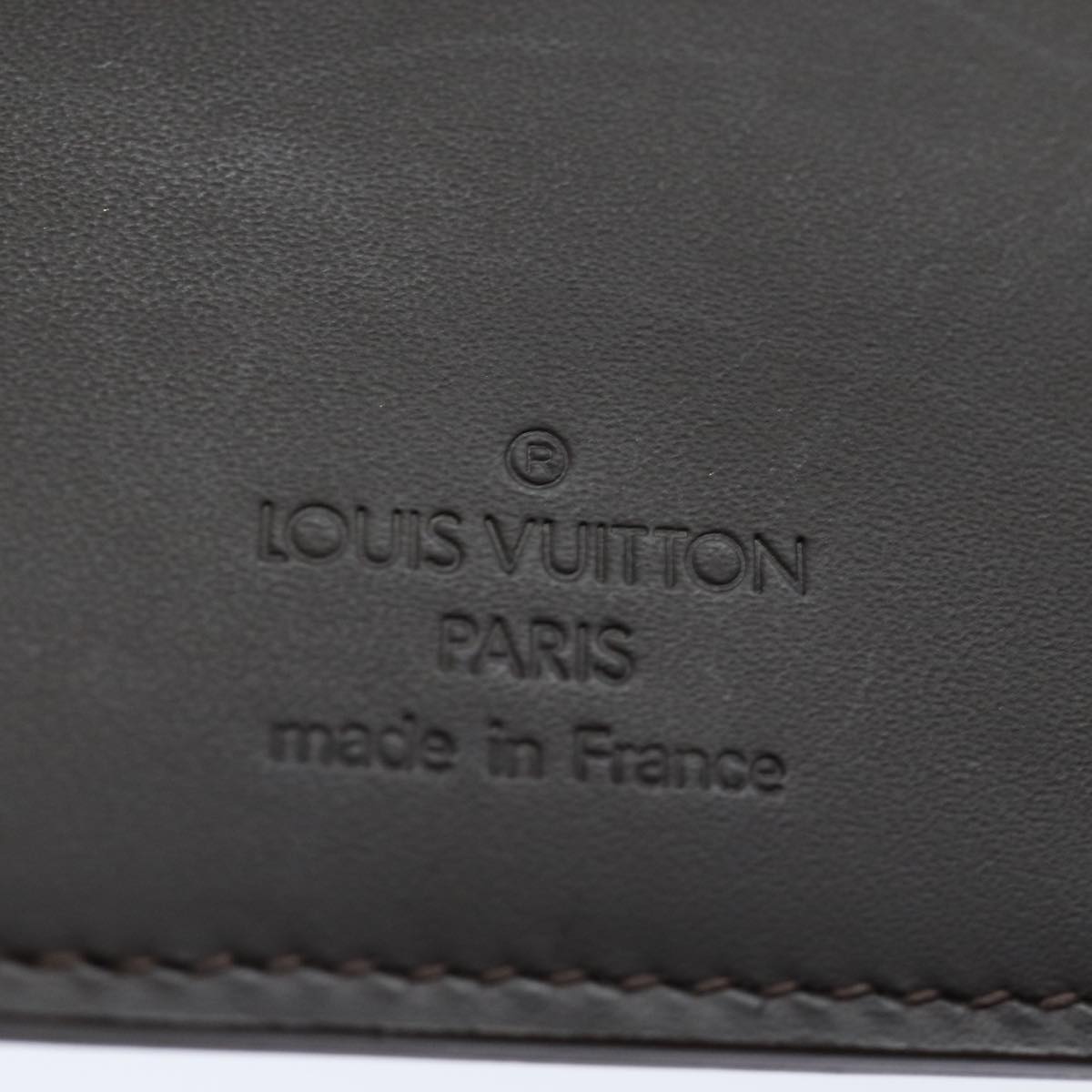 Louis Vuitton Agenda Mm Brown Leather Wallet