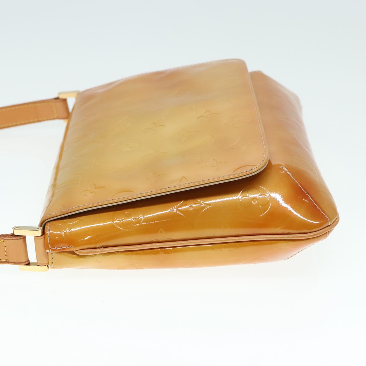 Louis Vuitton Thompson Street Yellow Patent Leather Shoulder Bag