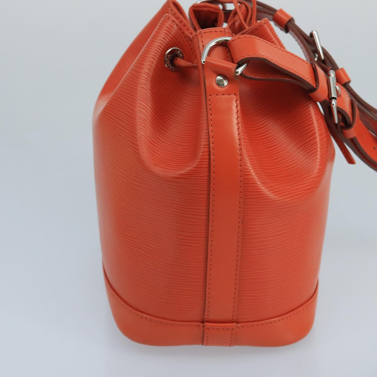 Louis Vuitton Noé Bb Orange Leather Shoulder Bag