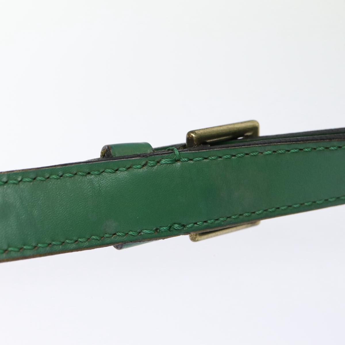 Louis Vuitton Noé Green Leather Shoulder Bag