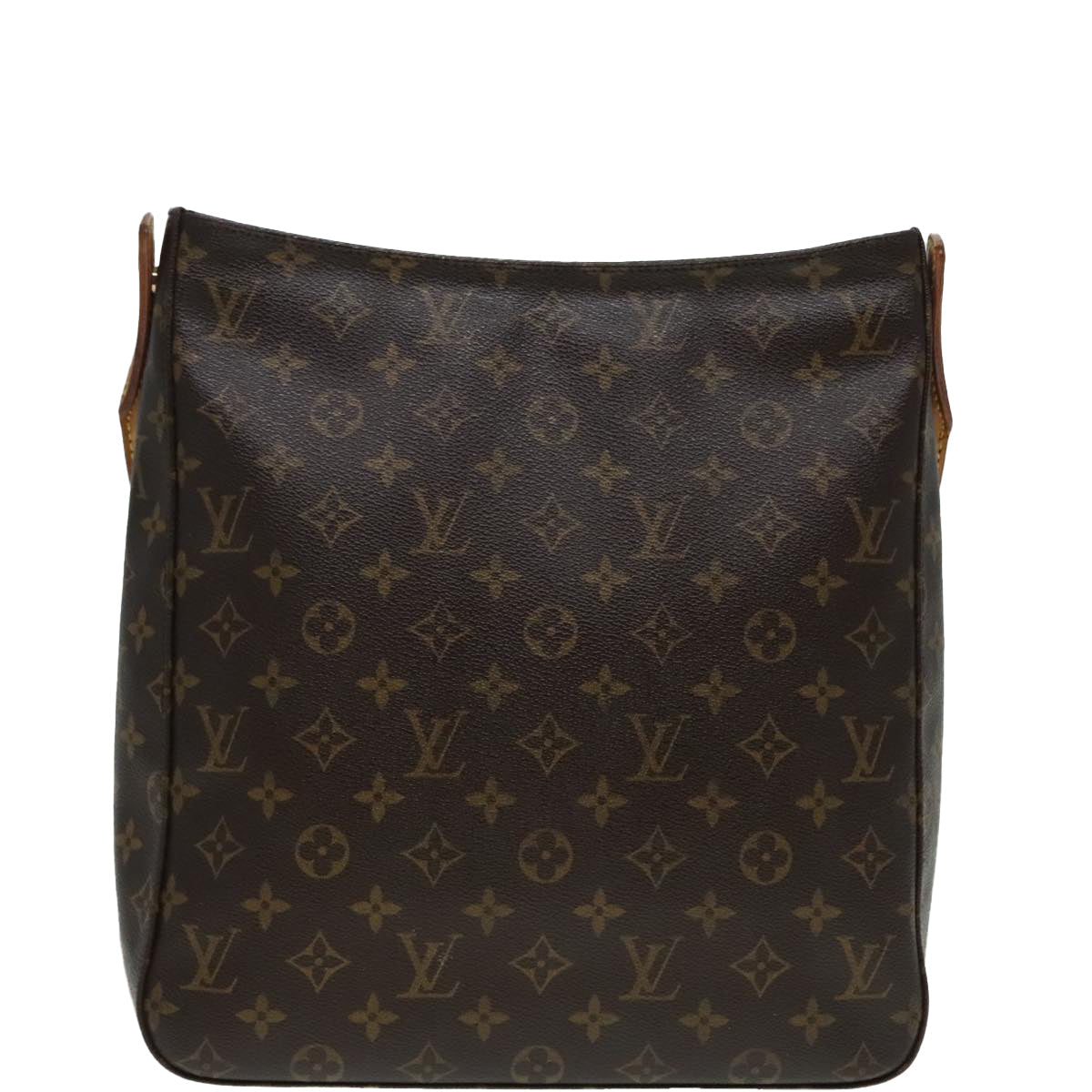 Louis Vuitton Looping Gm Brown Canvas Shoulder Bag