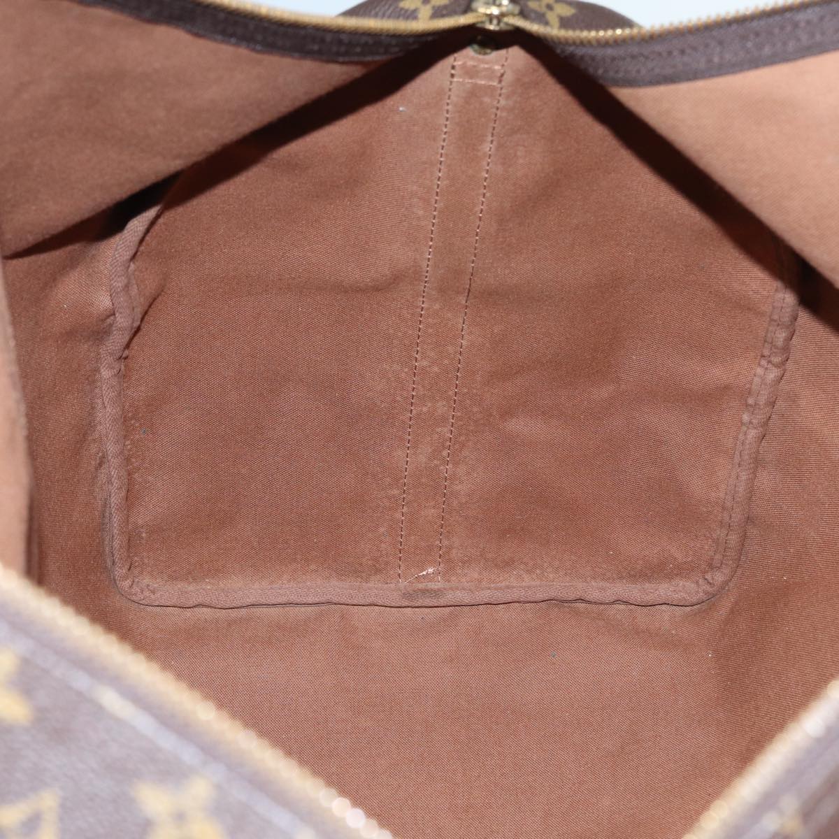 Louis Vuitton Keepall 60 Brown Canvas Travel Bag
