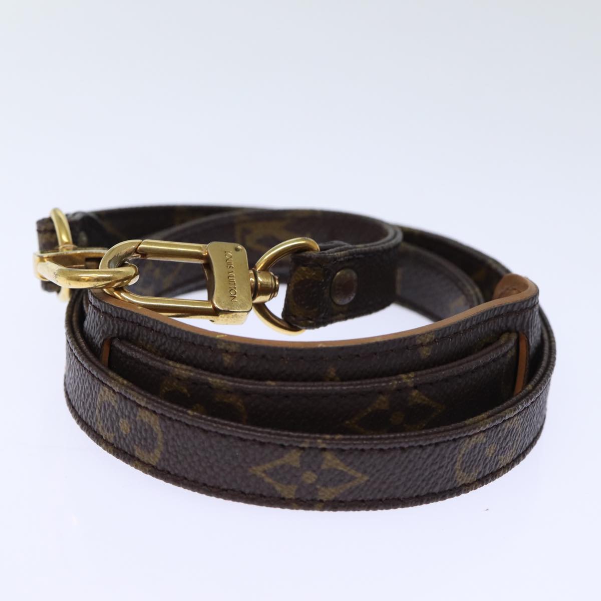 Louis Vuitton Bandoulière De Sac Brown Canvas Bag Jewelry