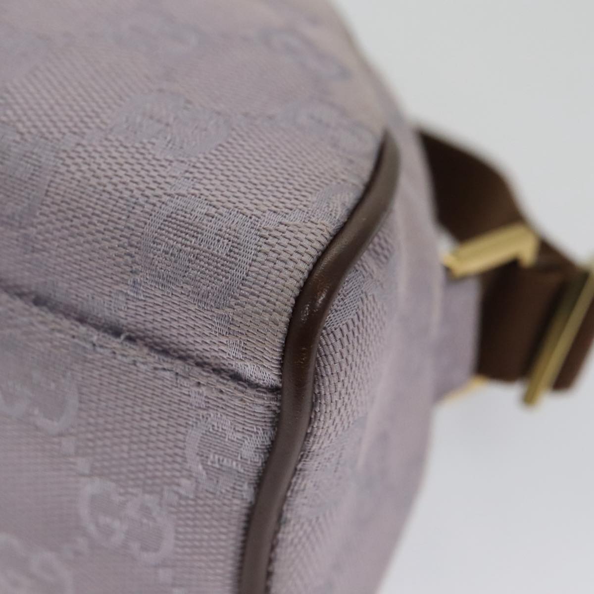 Gucci Gg Canvas Purple Canvas Shoulder Bag