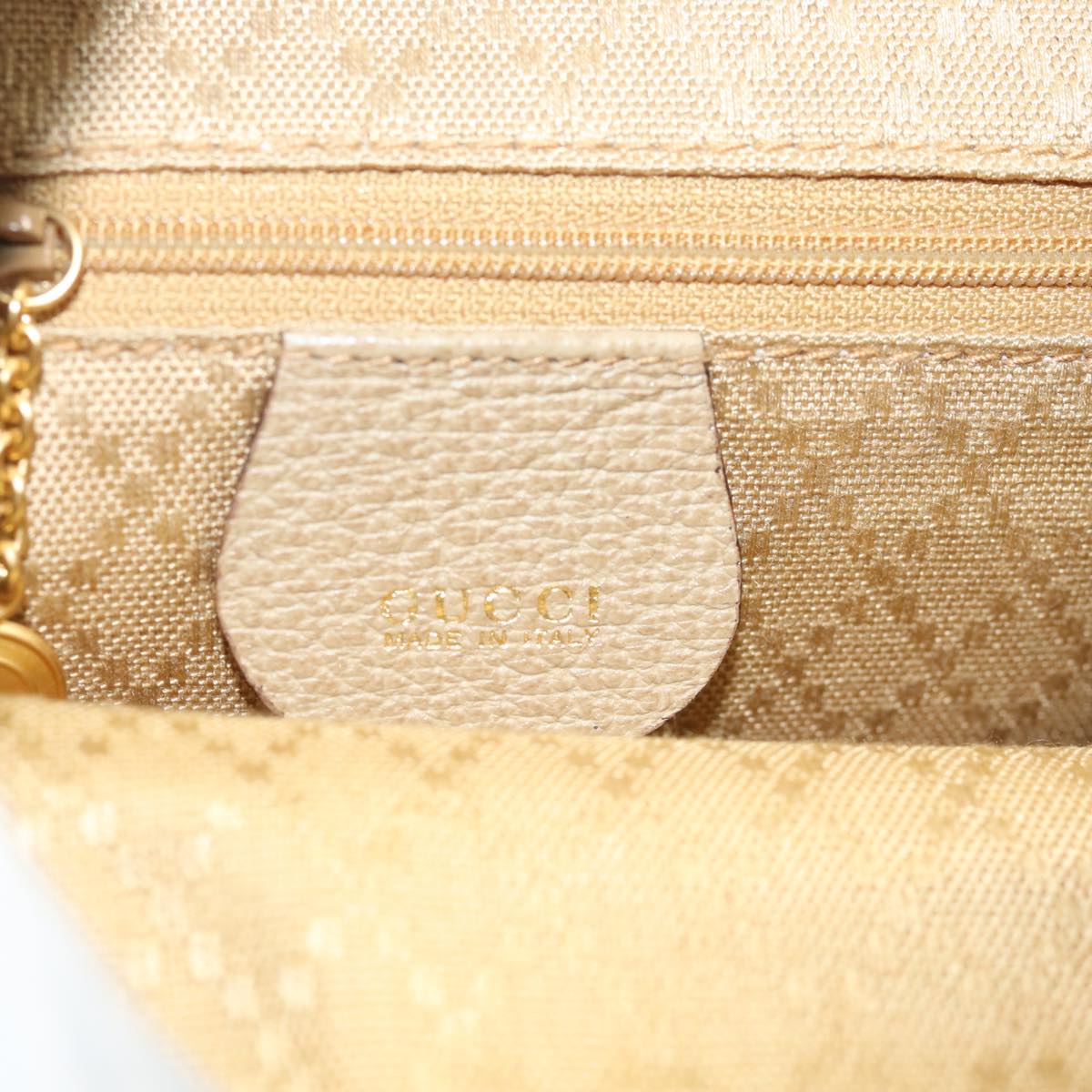 Gucci Bamboo Beige Suede Backpack Bag