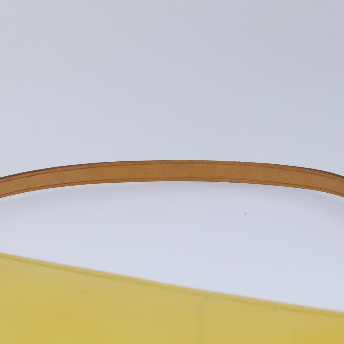 Louis Vuitton Lexington Yellow Patent Leather Clutch Bag