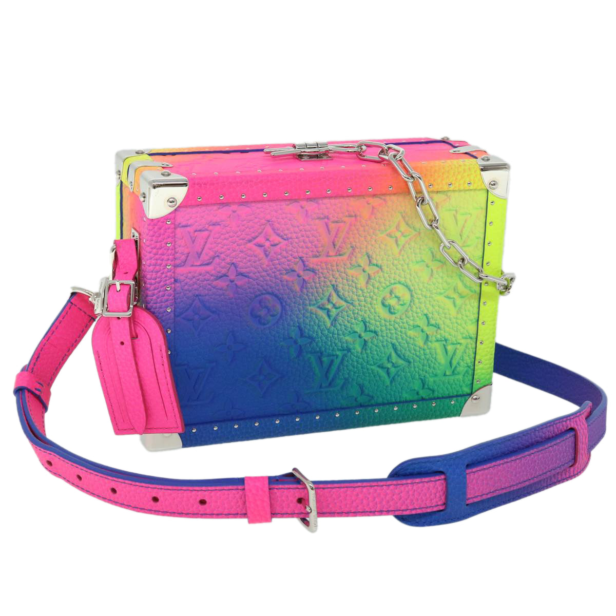 Louis Vuitton Soft Trunk Multicolour Canvas Shoulder Bag