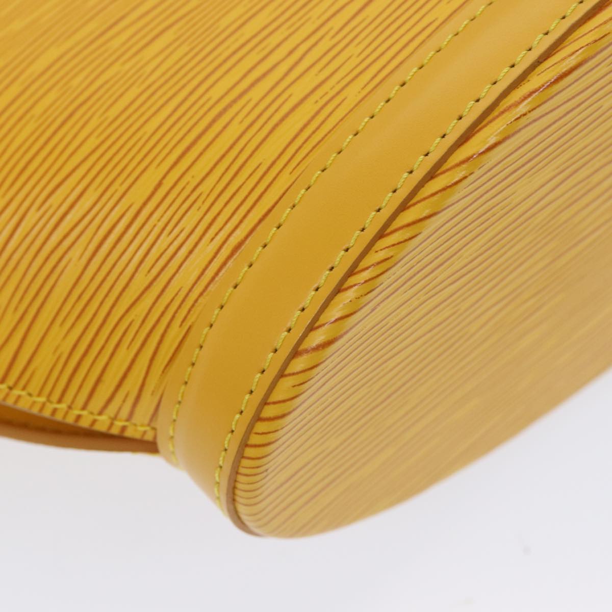 Louis Vuitton Saint Jacques Yellow Leather Handbag