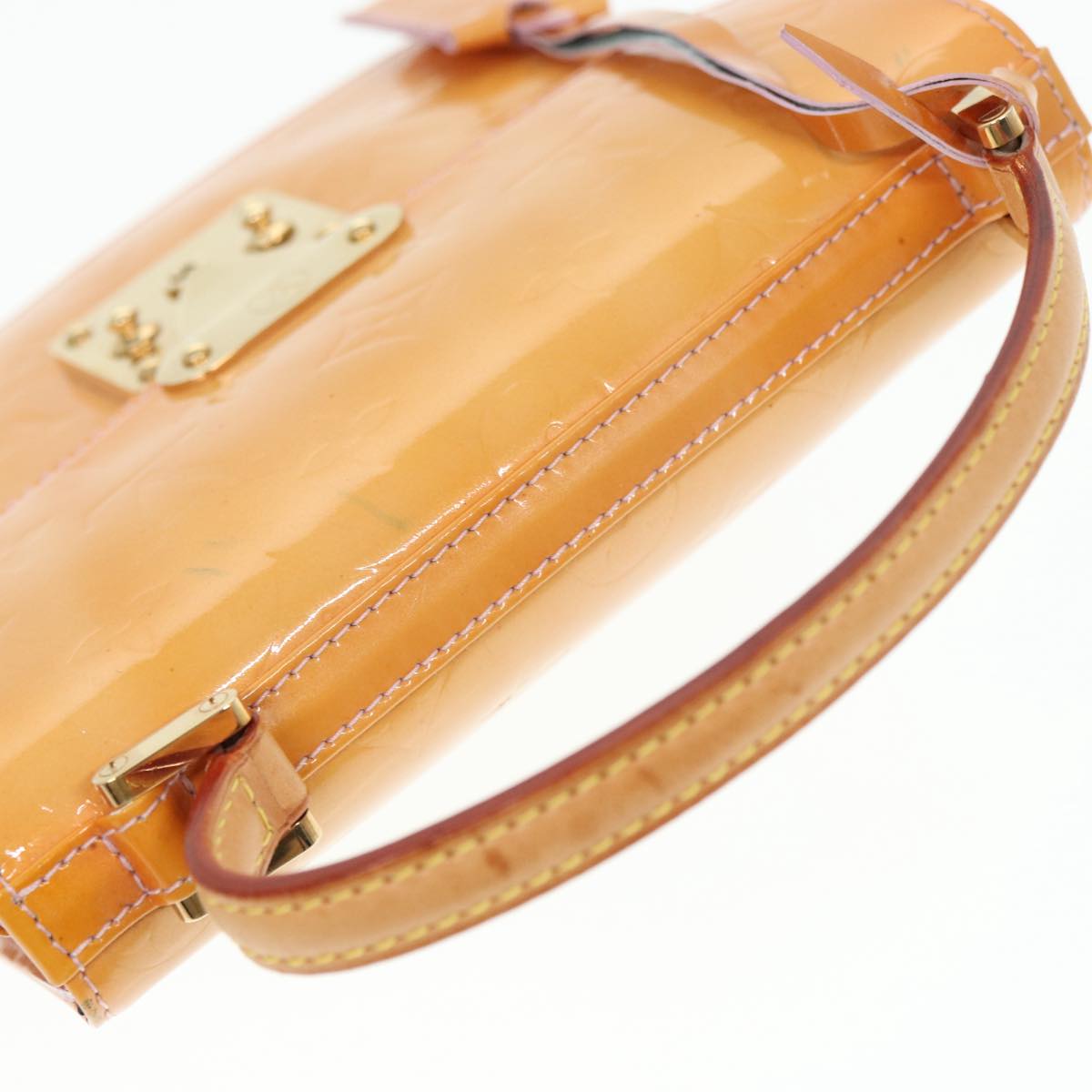Louis Vuitton Spring Street Yellow Patent Leather Handbag