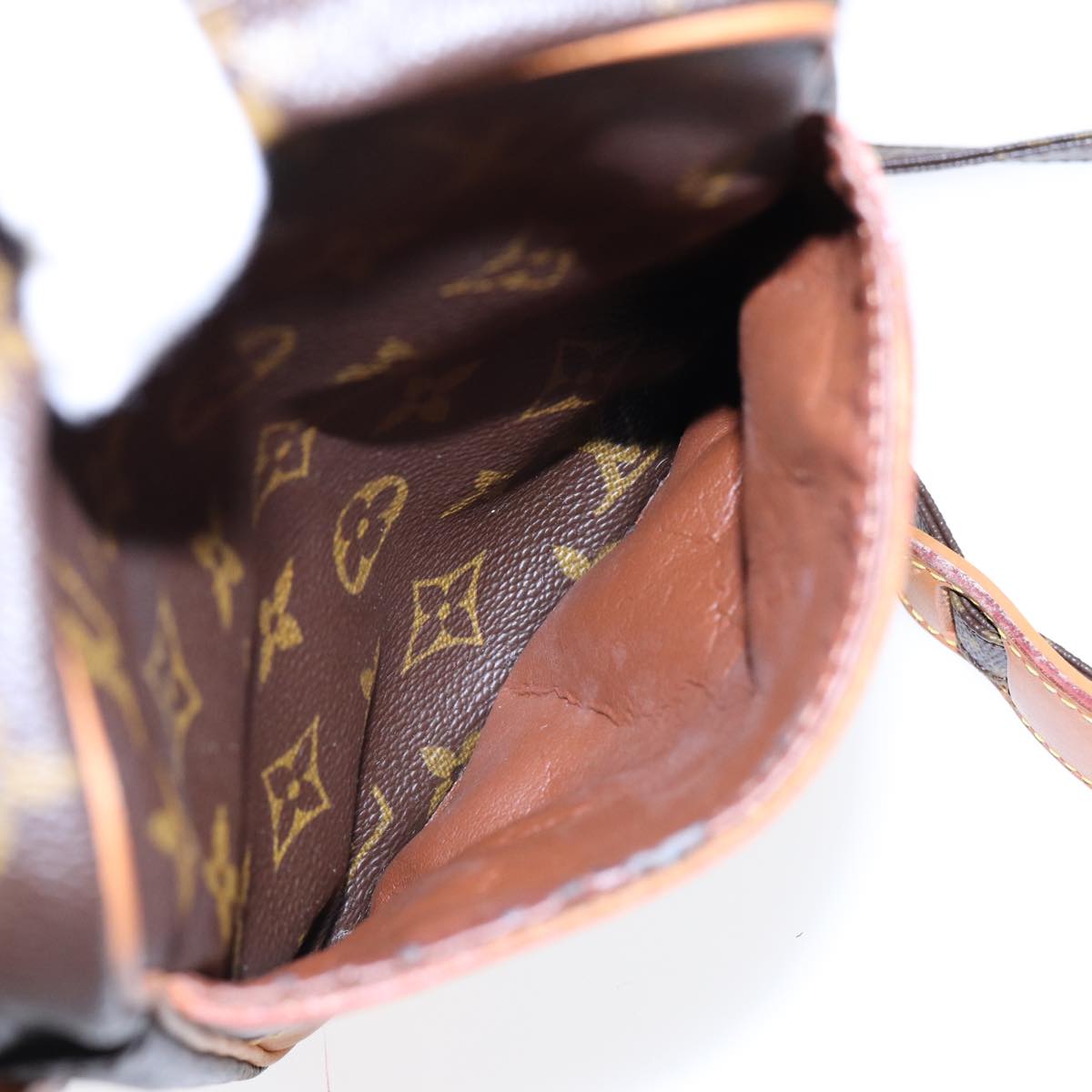 Louis Vuitton Danube Brown Canvas Shoulder Bag