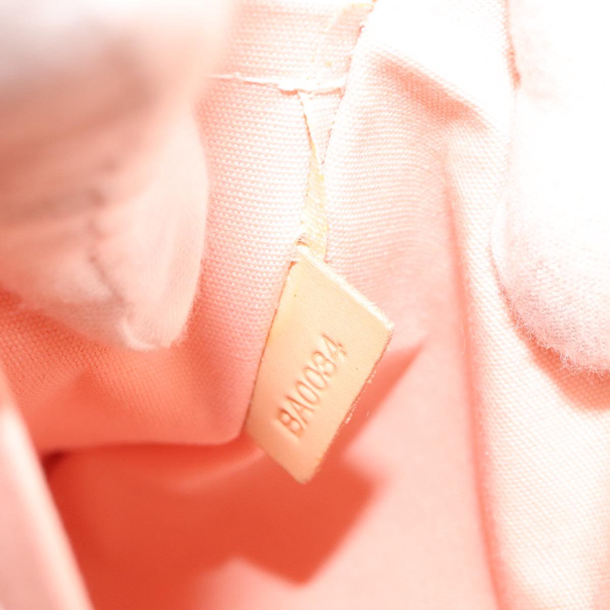 Louis Vuitton Beige Patent Leather Shoulder Bag