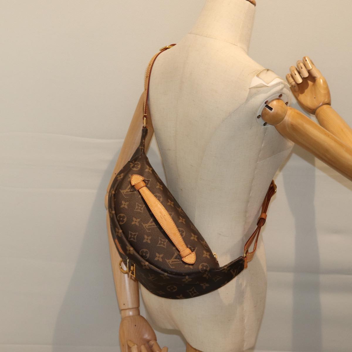 Louis Vuitton Bum Bag Brown Canvas Shoulder Bag