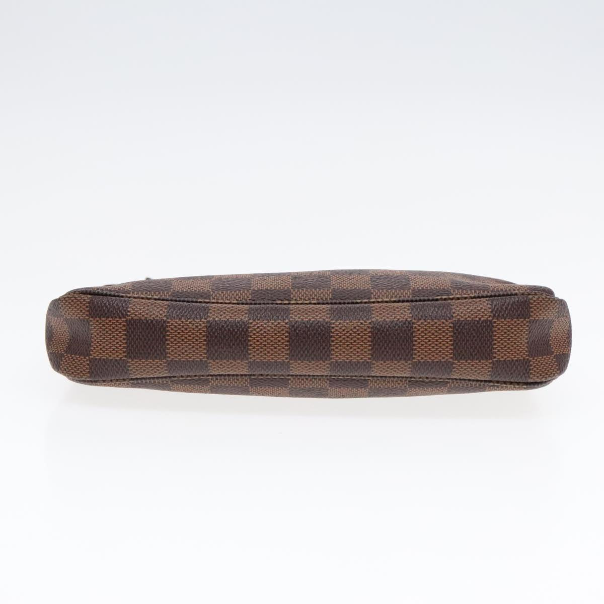 Louis Vuitton Pochette Accessoire Brown Canvas Clutch Bag