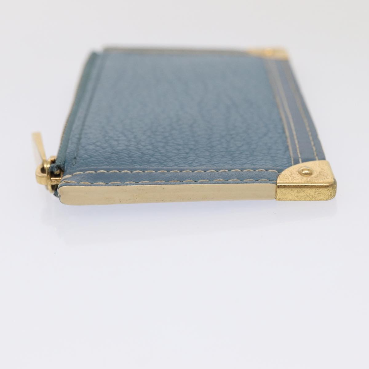 Louis Vuitton Suhali Blue Leather Wallet