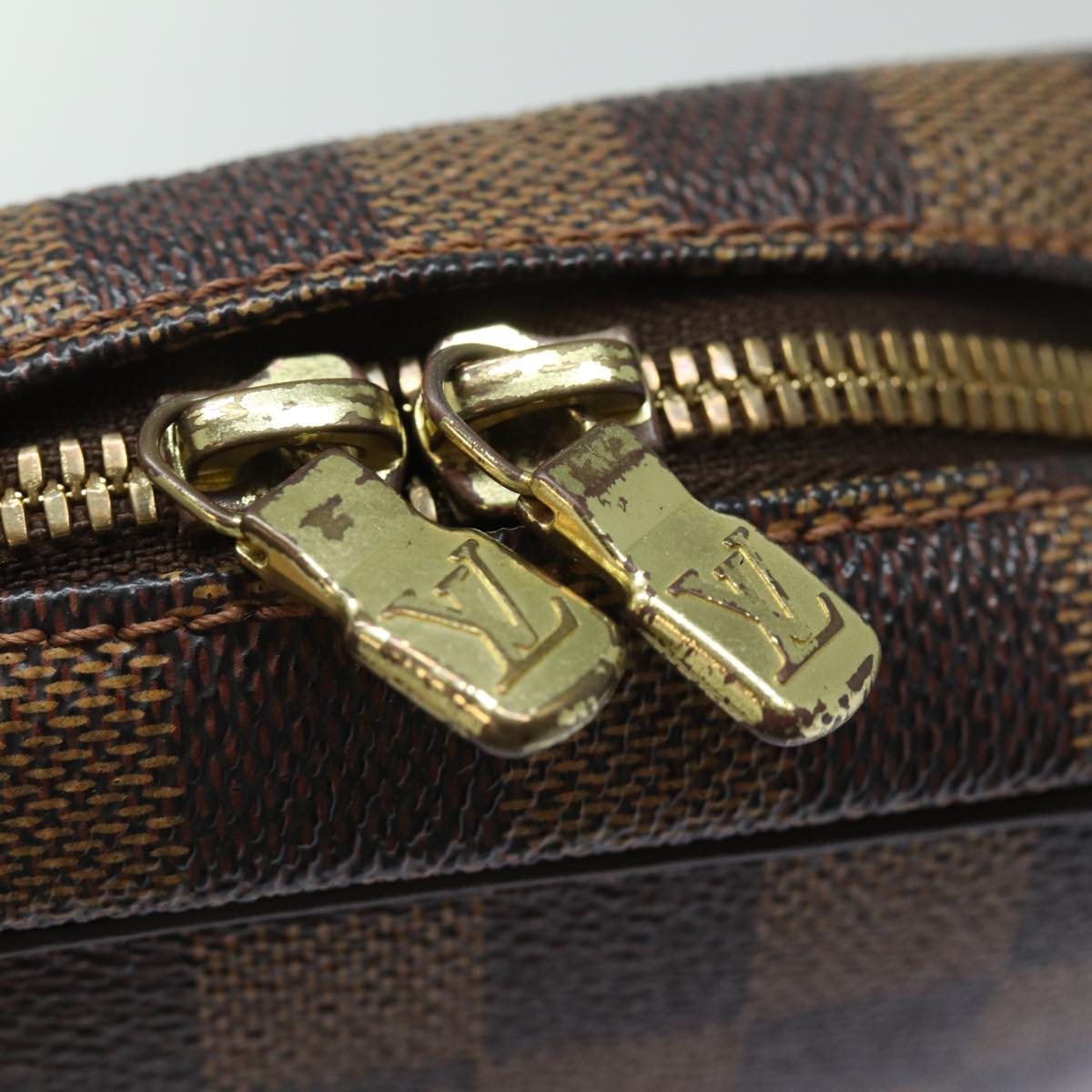 Louis Vuitton Ipanema Brown Canvas Shoulder Bag