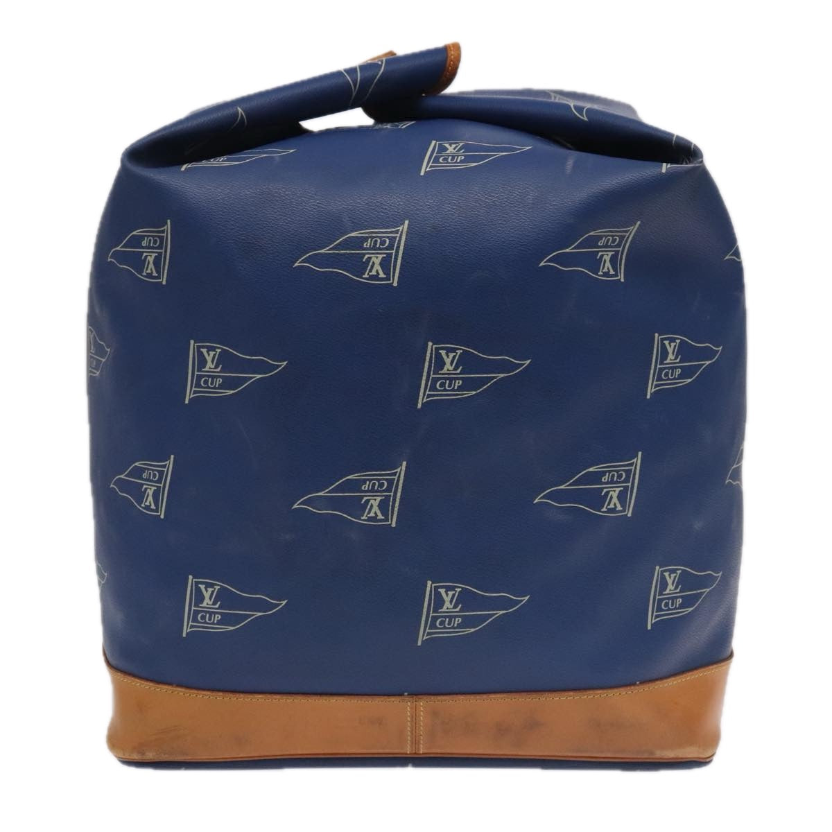Louis Vuitton Marin Blue Canvas Shoulder Bag
