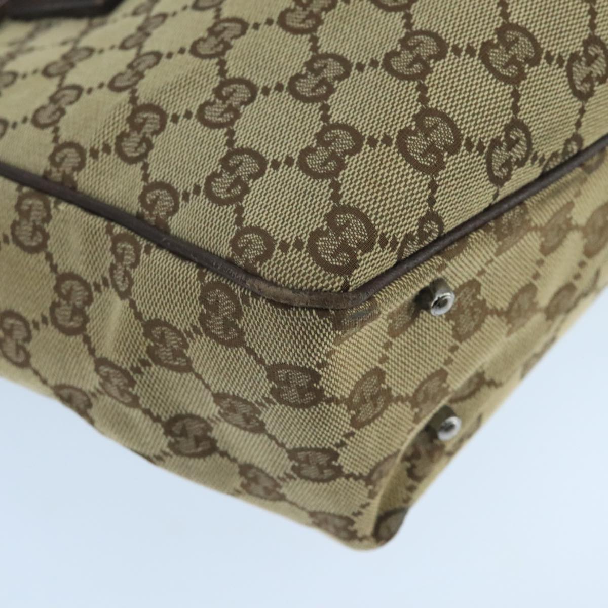 Gucci Gg Canvas Beige Canvas Handbag