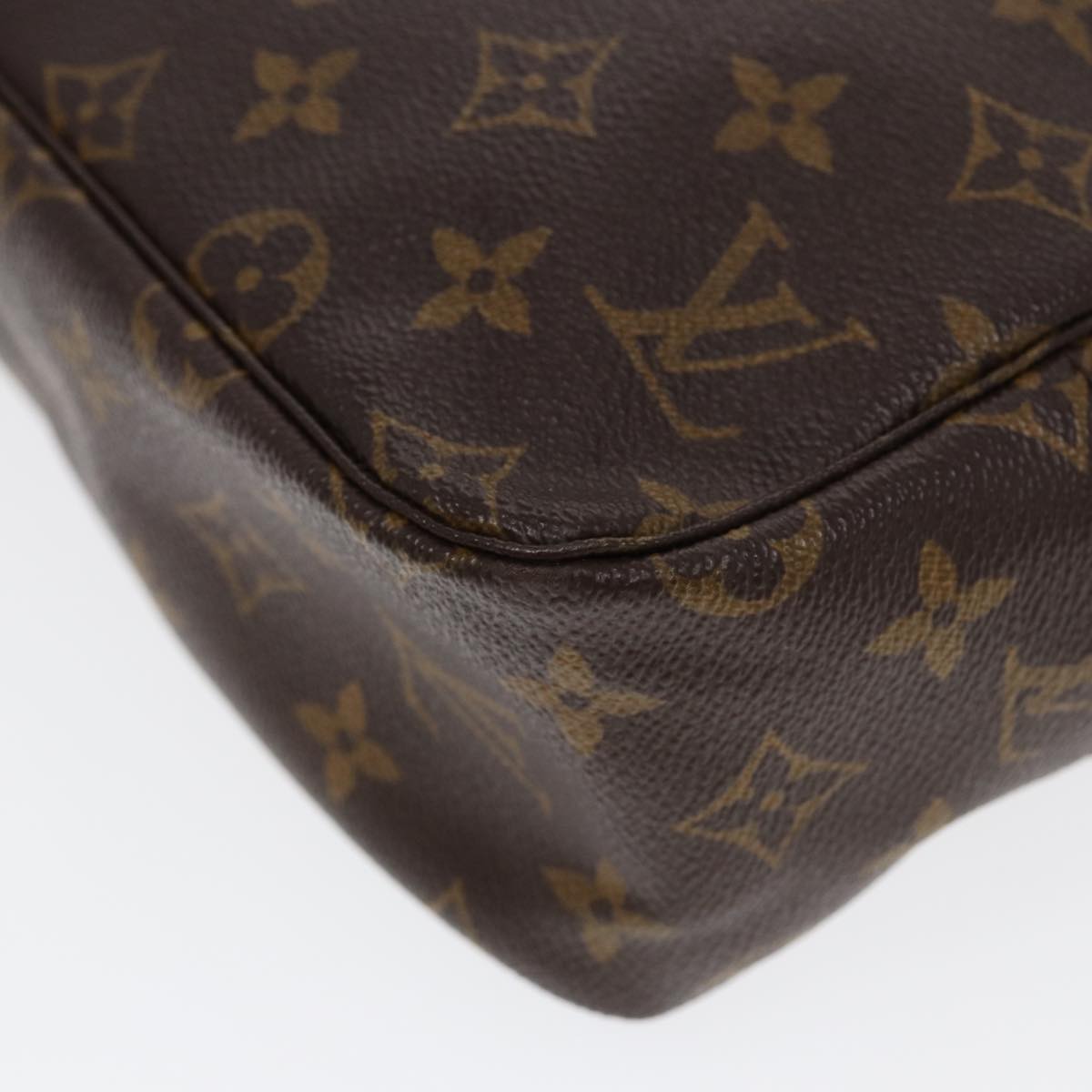 Louis Vuitton Trousse De Toilette Brown Canvas Clutch Bag
