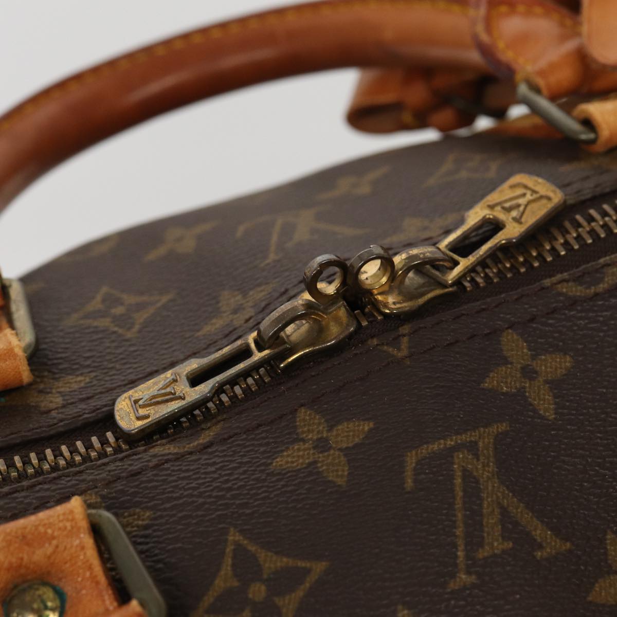 Louis Vuitton Keepall 60 Brown Canvas Travel Bag