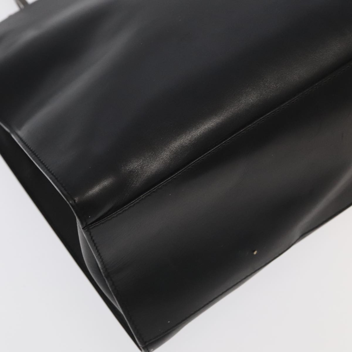 Gucci Black Leather Tote Bag