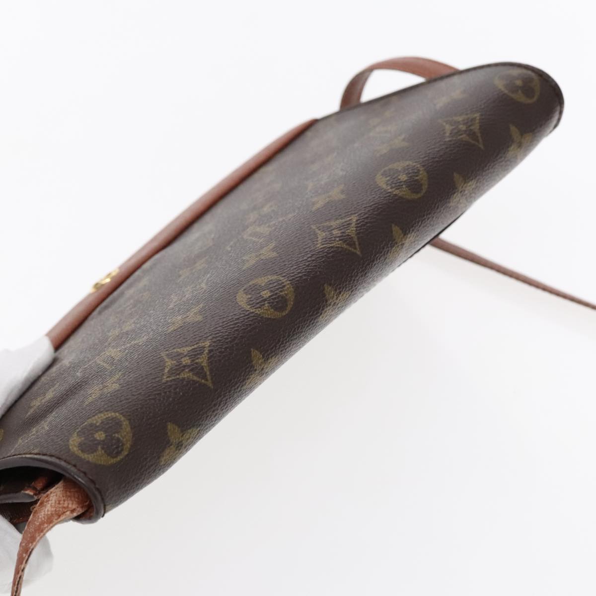Louis Vuitton Bordeaux Brown Canvas Shoulder Bag