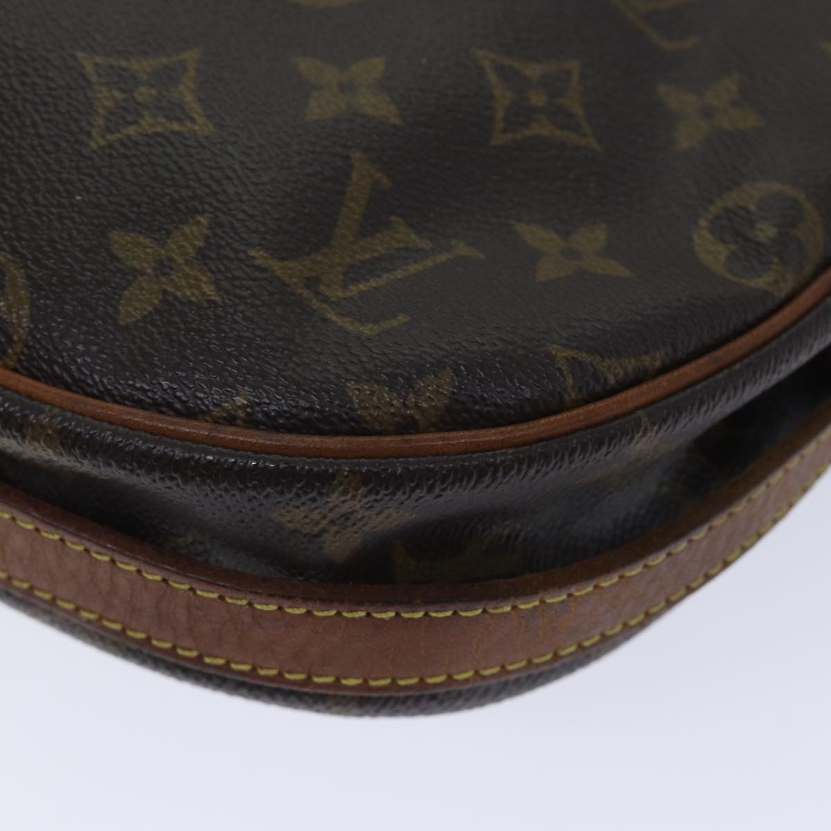 Louis Vuitton Jeune Fille Brown Canvas Shoulder Bag