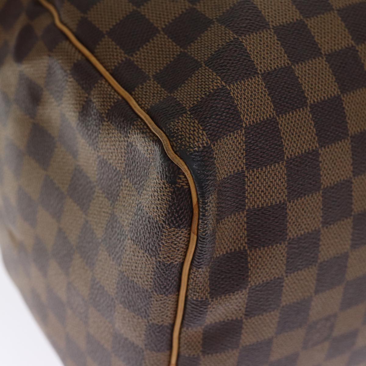 Louis Vuitton Keepall 45 Brown Canvas Travel Bag