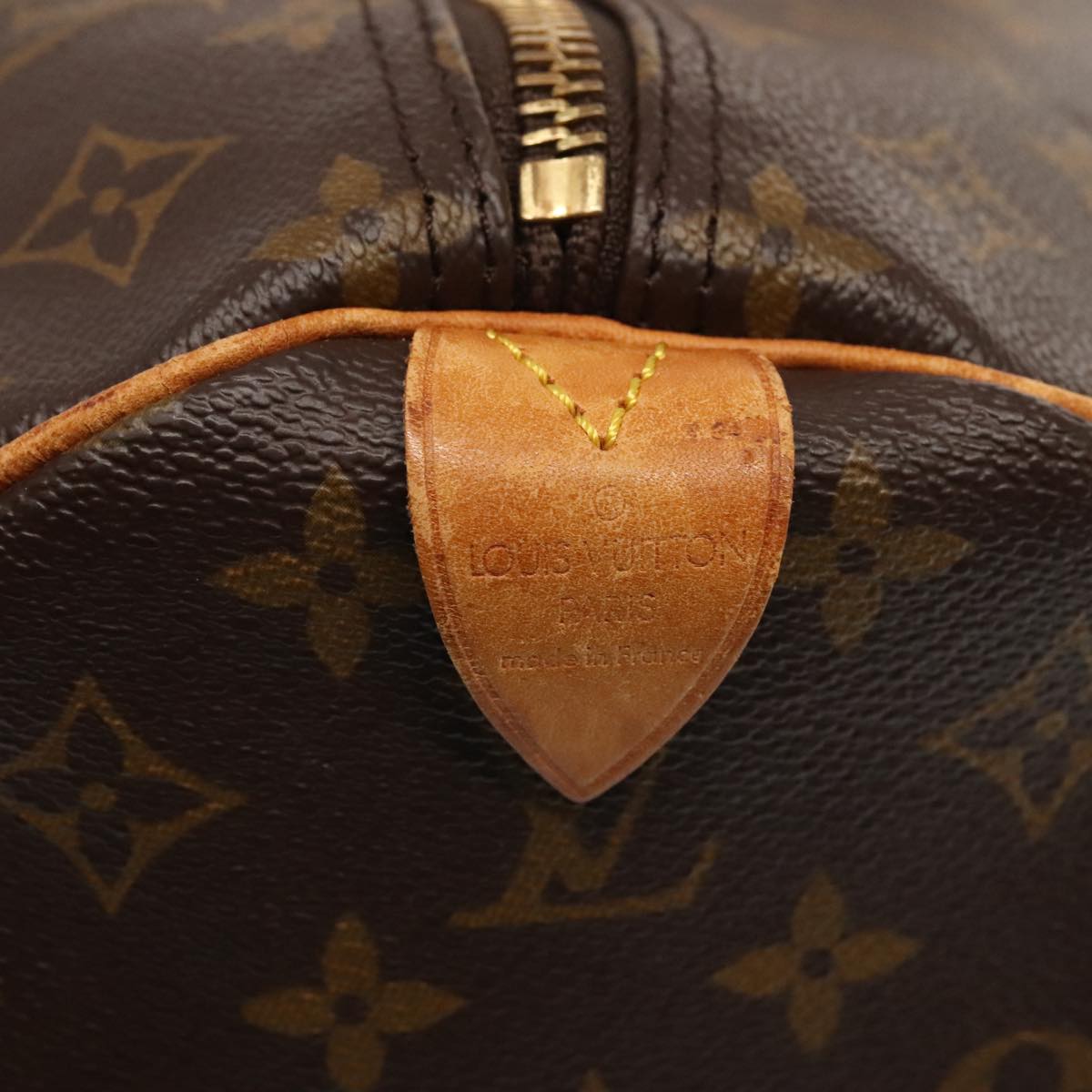 Louis Vuitton Keepall 60 Brown Canvas Travel Bag