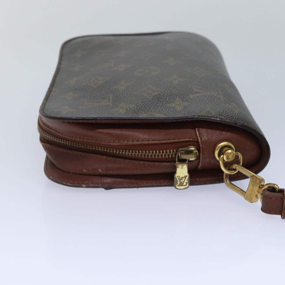 Louis Vuitton Orsay Black Canvas Clutch Bag