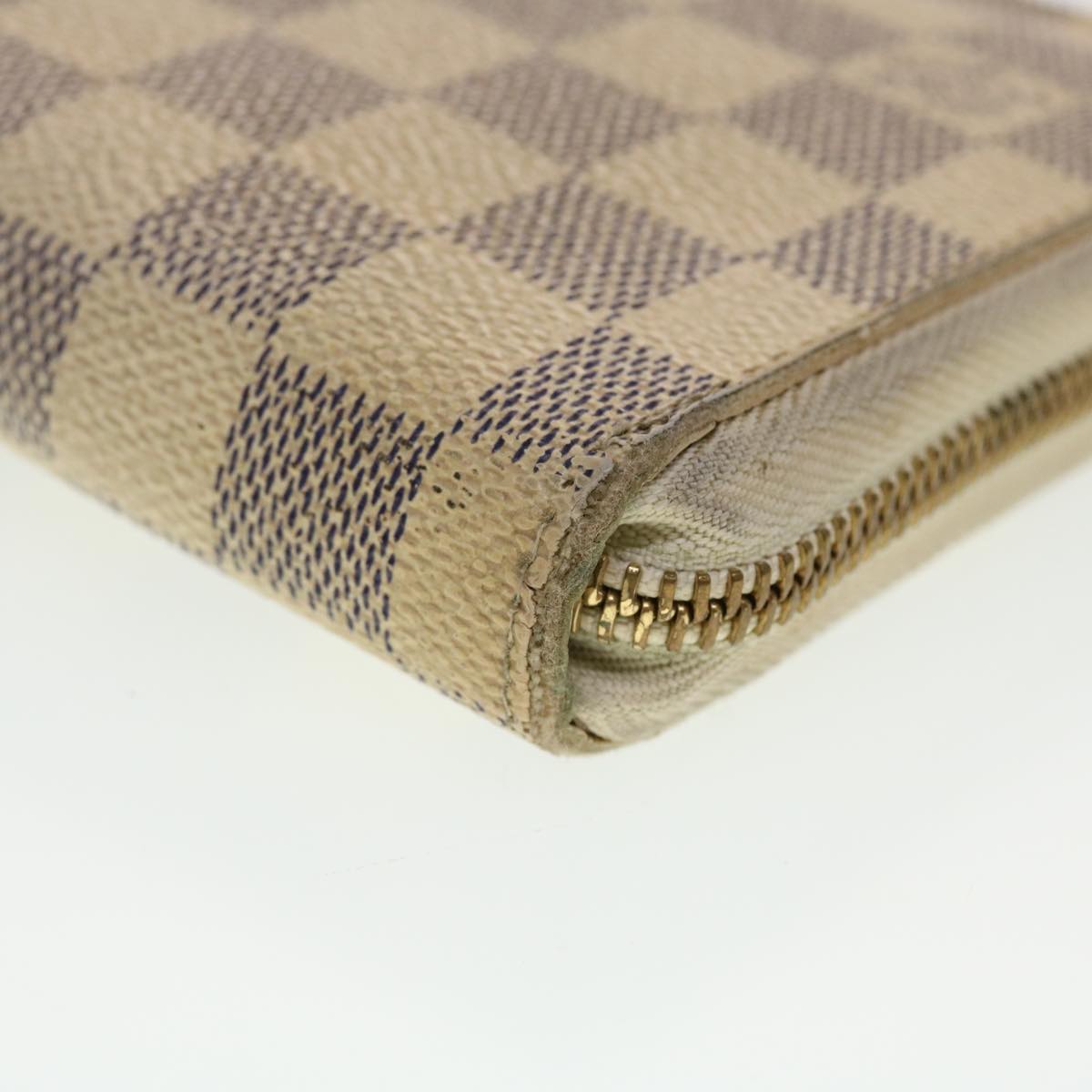 Louis Vuitton Zippy Organizer White Canvas Wallet