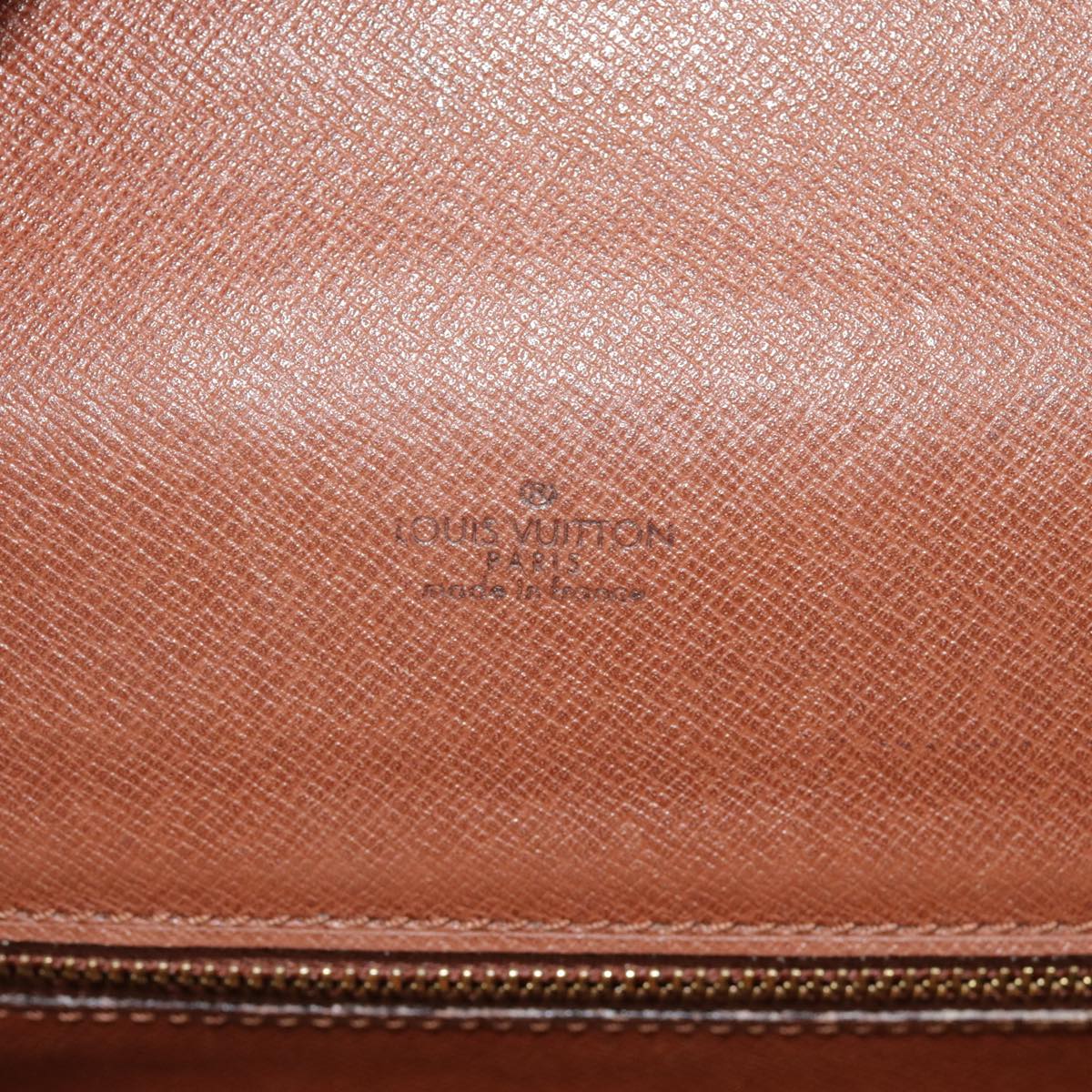 Louis Vuitton Document Case Brown Canvas Briefcase Bag