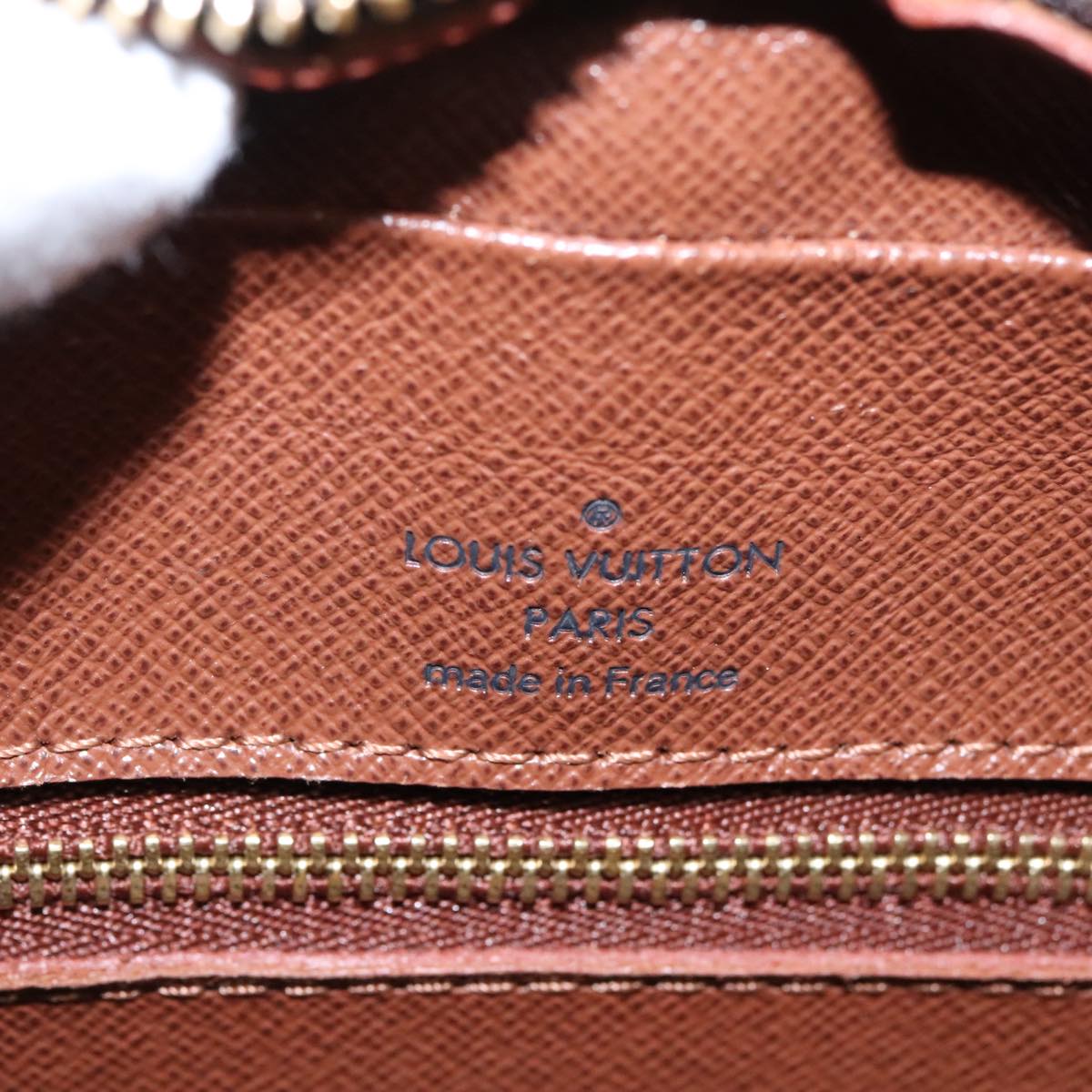 Louis Vuitton Nile Brown Canvas Shoulder Bag