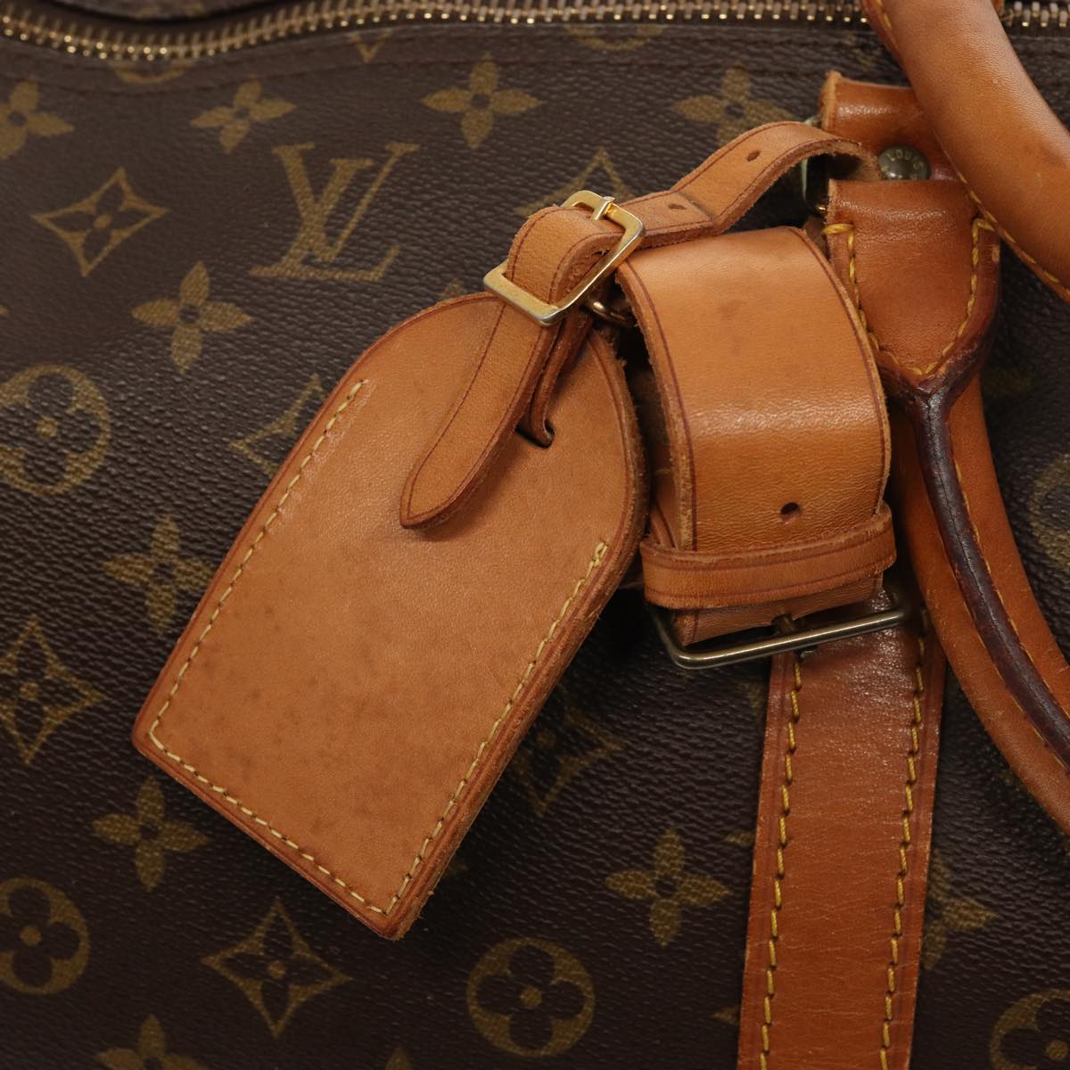 Louis Vuitton Keepall 60 Brown Canvas Travel Bag