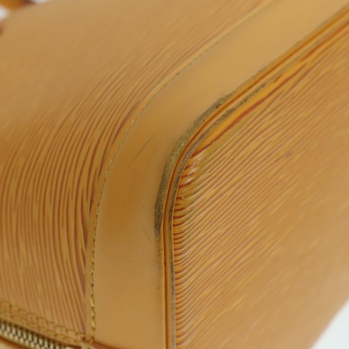 Louis Vuitton Yellow Leather Handbag