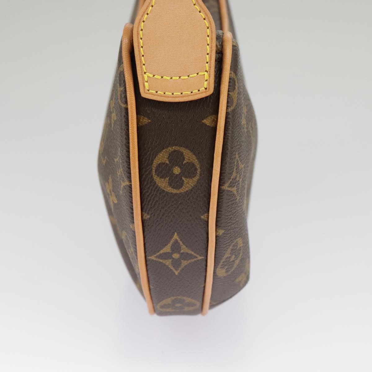 Louis Vuitton Croissant Brown Canvas Shoulder Bag