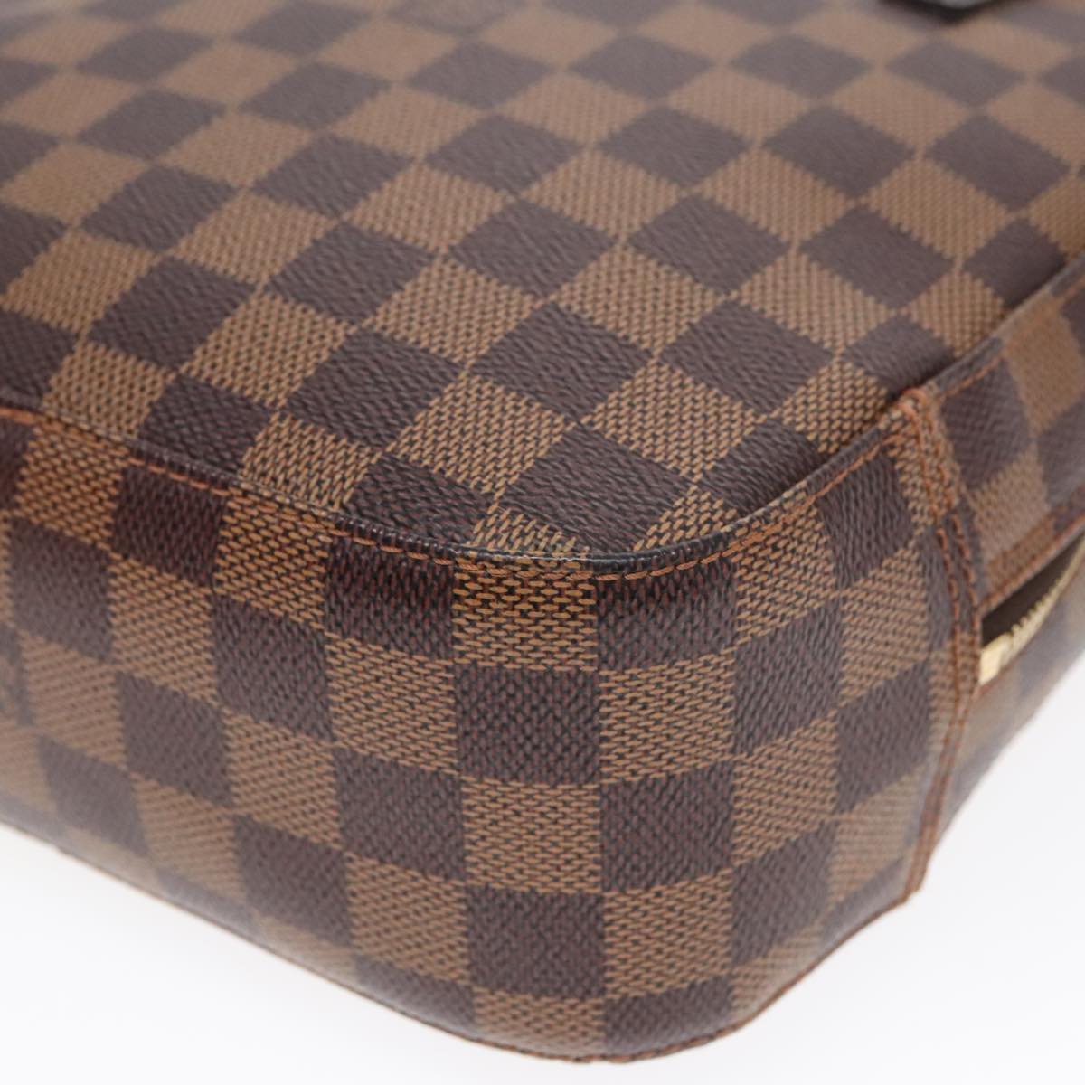 Louis Vuitton Spontini Brown Canvas Handbag