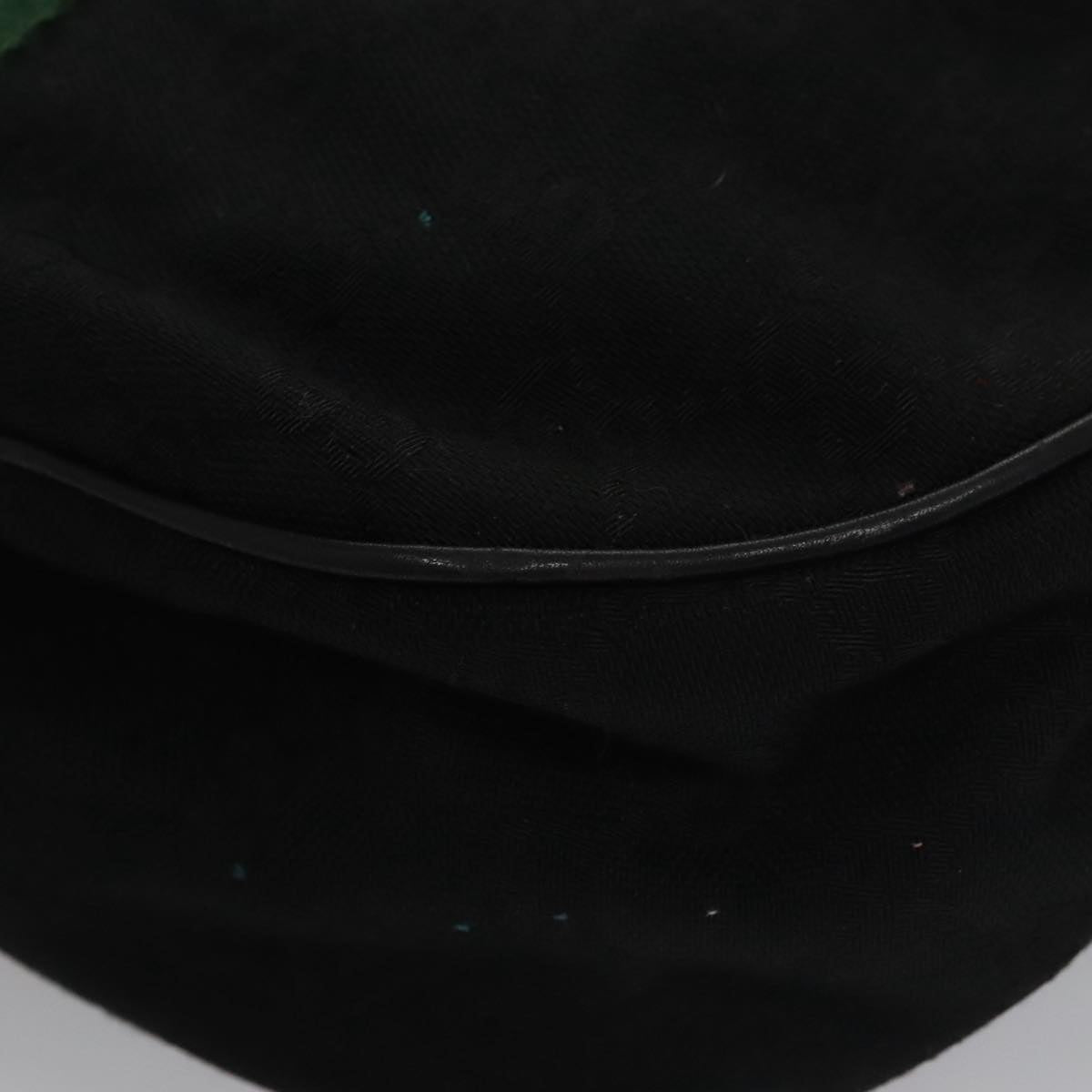 Gucci Sherry Black Canvas Shoulder Bag