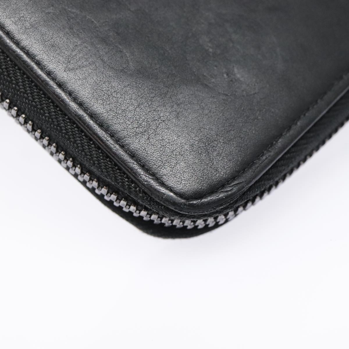 Louis Vuitton Zippy Wallet Vertical Black Leather Wallet