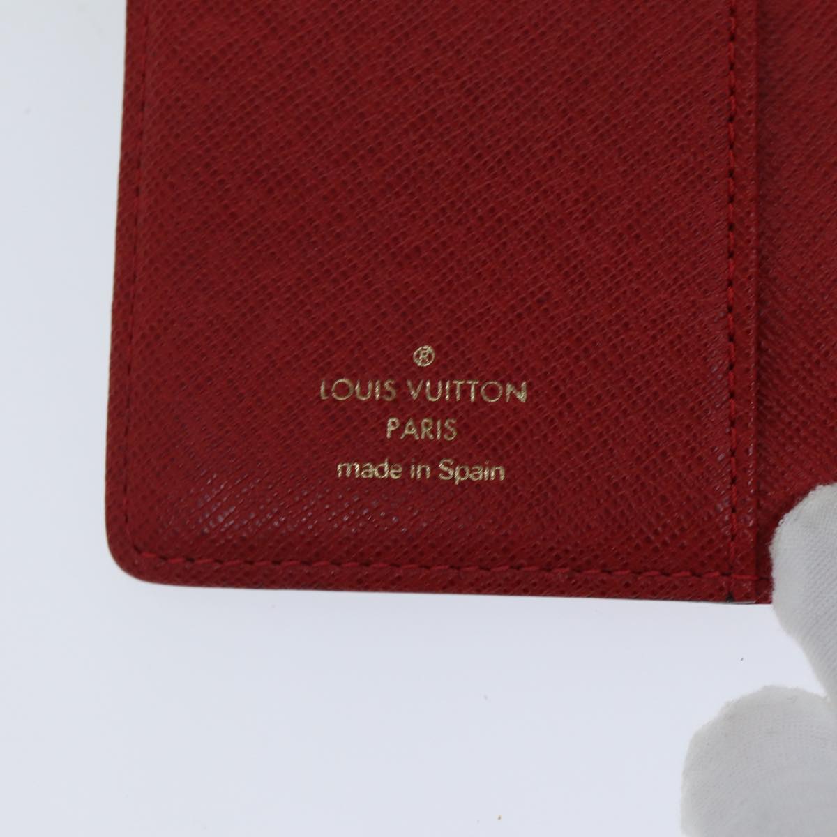 Louis Vuitton Agenda Pm Brown Canvas Wallet