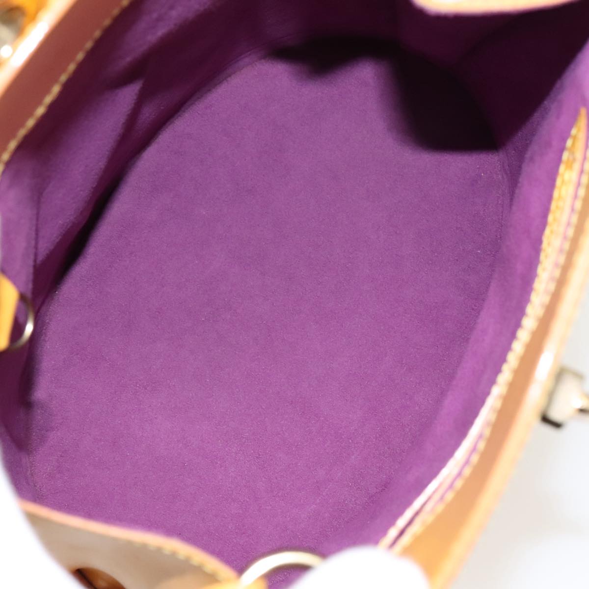 Louis Vuitton Cluny Yellow Leather Shoulder Bag