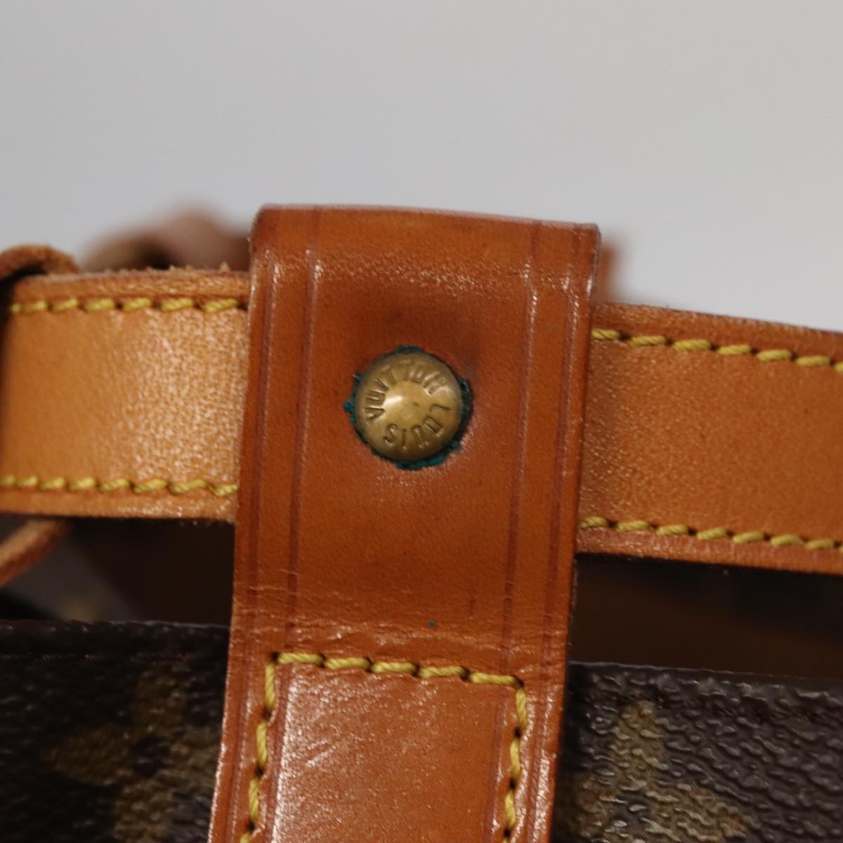 Louis Vuitton Randonnée Brown Canvas Shoulder Bag