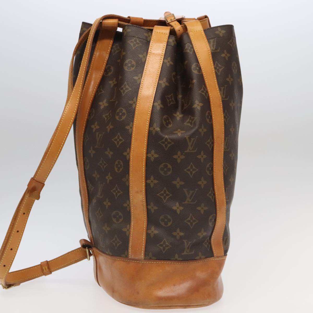Louis Vuitton Randonnée Brown Canvas Shoulder Bag