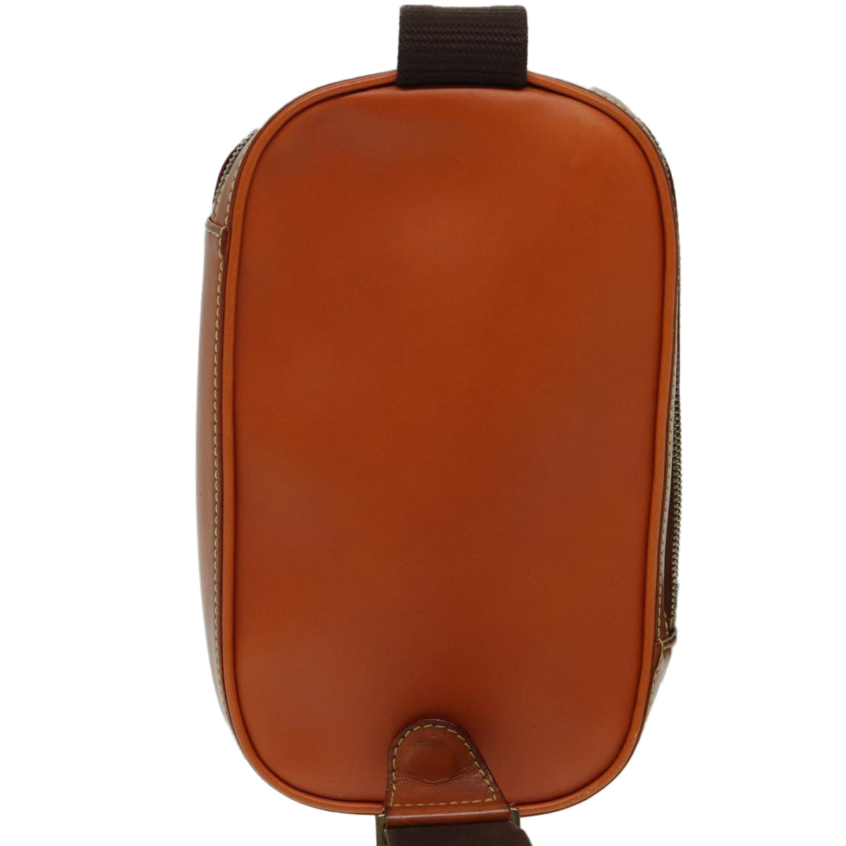 Louis Vuitton Gange Brown Leather Clutch Bag