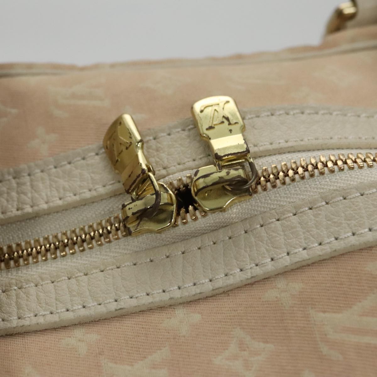 Louis Vuitton Mini Lin Pink Canvas Shoulder Bag