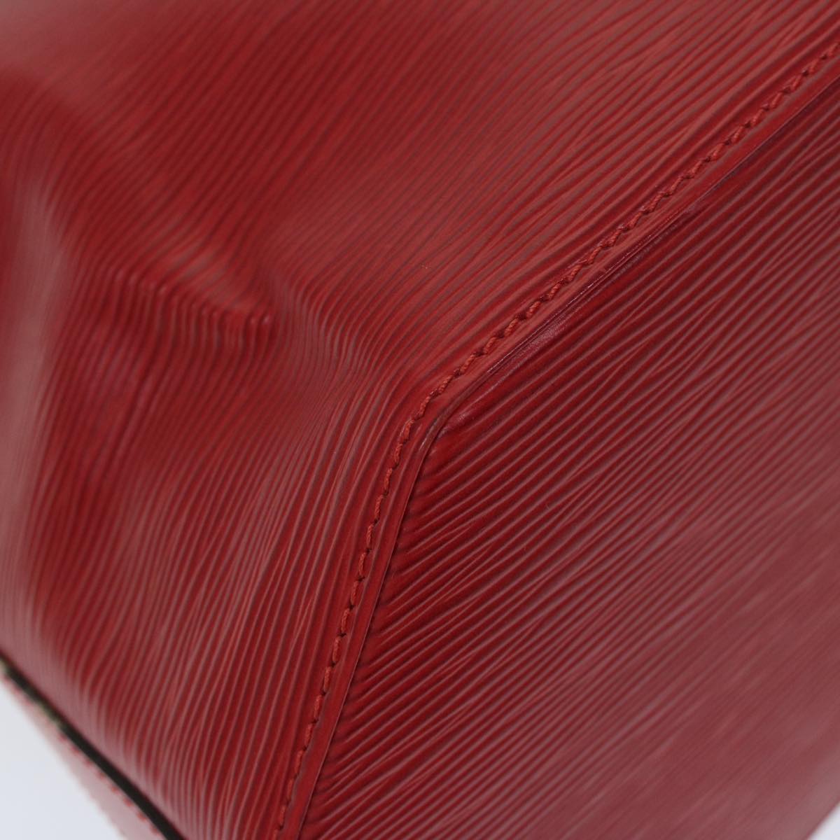 Louis Vuitton Sac D'épaule Red Leather Shoulder Bag